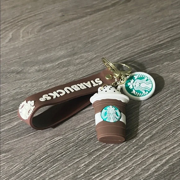 Coffee Keychain/ Bag charm - Picture 1 of 3